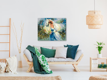Load image into Gallery viewer, Paint by Numbers - GIRL WITH A WHITE HORSE
