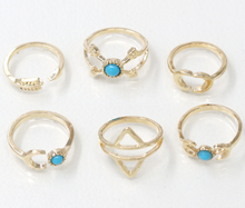 Load image into Gallery viewer, Vintage six-piece ring

