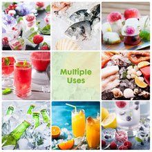 Load image into Gallery viewer, 2Pcs Covered Ice Cube Tray Set With 14 Ice Cubes
