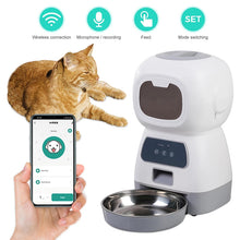 Load image into Gallery viewer, 3.5L Automatic Pet Feeder Smart Food Dispenser with Portion Control,
