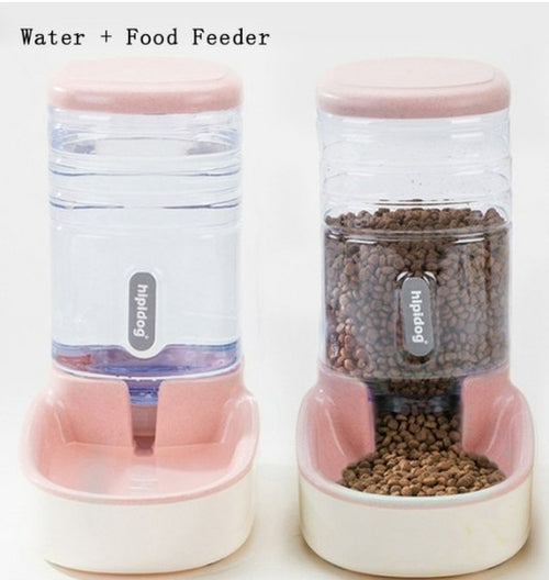 3.8L Pet Automatic Feeder Dog Drinking Bowl For Cat accessories Water