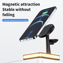 Load image into Gallery viewer, 30W 3 In 1 Magnetic Wireless Charger Stand Dock For iPhone 13 12 Pro
