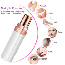Load image into Gallery viewer, Women's Facial Hair Remover Electric Eyebrow Trimmer Epilator New
