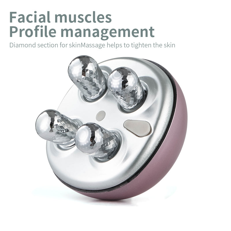 3d Face Massager Roller Face Lift Massage Microcurrents Facial Lifting