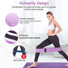 Load image into Gallery viewer, 3PCS/Lot Fitness Rubber Band Elastic Yoga Resistance Bands Set Hip
