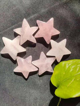Load image into Gallery viewer, 3pcs 40 45g  Natural Pink Star Crystal Mineral Quartz Body Home
