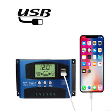 Load image into Gallery viewer, 40/50/60/100A MPPT Solar Panel Regulator Charge
