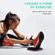Load image into Gallery viewer, 2 PCS Fitness Gliders Workout Bums Leg Slide Discs Core Exercise
