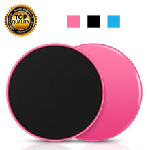 Load image into Gallery viewer, 2 PCS Fitness Gliders Workout Bums Leg Slide Discs Core Exercise
