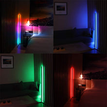 Load image into Gallery viewer, RGB Corner Floor Lamp Modern Simple LED Rod Floor Lamps Living Room SP
