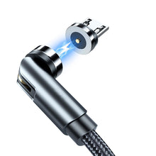 Load image into Gallery viewer, 540 Degree Rotating Magnetic Data Cable For Android IOS Type-c SP
