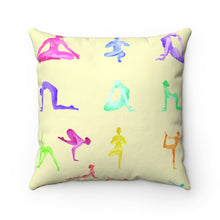 Load image into Gallery viewer, Yoga Sanctuary Square Pillow
