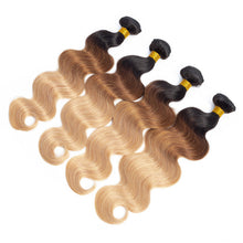 Load image into Gallery viewer, 10A Grade #1B/4/30 Body Wave #1B/4/27 BUNDLES with CLOSURES &amp; FRONTALS

