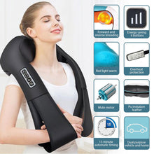 Load image into Gallery viewer, Multifunctional Electric Shiatsu Neck Back Massager with Soothing Heat
