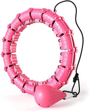 Load image into Gallery viewer, 18-24Knots Adjustable Exercise Hoop Smart Exercise Hoop Weight Loss
