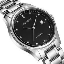 Load image into Gallery viewer, Simple Mechanical Stainless Steel Waterproof Watch
