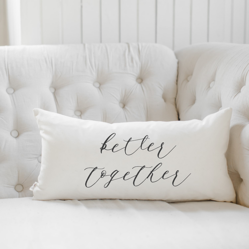 Better Together Lumbar Pillow