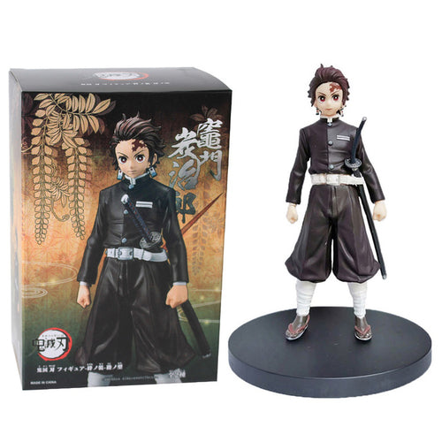 Anime 16cm Demon Slayer Kimetsu No Yaiba Figure Kamado Tanjirou Action