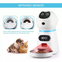Load image into Gallery viewer, Automatic Pet Feeder Smart Stainless Steel Food Pan With Voice Record
