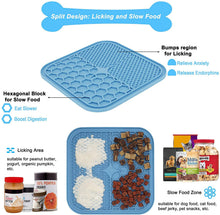 Load image into Gallery viewer, Pet Licking Pad Silicone Pet Tableware Suction Cup Licking Pad Slow
