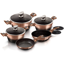 Load image into Gallery viewer, 10-Piece Noir Edition Kitchen Cookware Set
