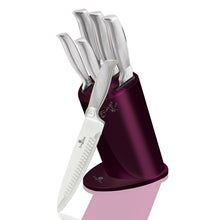 Load image into Gallery viewer, 6-Piece Knife Set with Stainless Steel Stand Kikoza Collection
