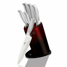 Load image into Gallery viewer, 6-Piece Knife Set with Stainless Steel Stand Kikoza Collection
