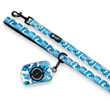 Load image into Gallery viewer, Beach Vibes Leash &amp; Poop Bag Holder Set
