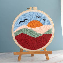 Load image into Gallery viewer, Beautiful Scenery Punch Needle Starter Kits Soft Yarn Punch Needle
