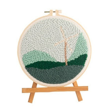 Load image into Gallery viewer, Beautiful Scenery Punch Needle Starter Kits Soft Yarn Punch Needle
