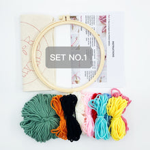 Load image into Gallery viewer, Beautiful Scenery Punch Needle Starter Kits Soft Yarn Punch Needle
