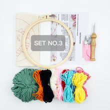 Load image into Gallery viewer, Beautiful Scenery Punch Needle Starter Kits Soft Yarn Punch Needle
