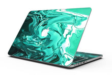Load image into Gallery viewer, Bright Trendy Green Color Swirled - MacBook Pro with Retina Display
