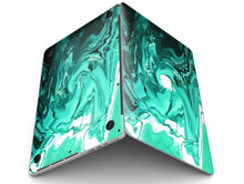 Load image into Gallery viewer, Bright Trendy Green Color Swirled - MacBook Pro with Retina Display
