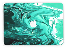 Load image into Gallery viewer, Bright Trendy Green Color Swirled - MacBook Pro with Retina Display
