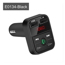 Load image into Gallery viewer, Car Bluetooth 5.0 Fm Transmitter Wireless Handsfree Audio Receiver
