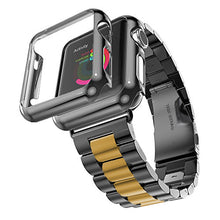Load image into Gallery viewer, Case+Strap For Apple Watch Band 45mm 44mm 40mm 42mm 38mm Stainless

