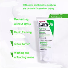 Load image into Gallery viewer, Cerave Cleanser Hydrating Foaming Sa Smoothing For Oily Dry Skin
