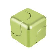 Load image into Gallery viewer, Colorful Small Square Magnetic Fidget Spinner Fingertip Gyro Metal
