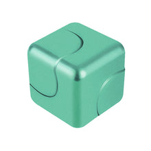 Load image into Gallery viewer, Colorful Small Square Magnetic Fidget Spinner Fingertip Gyro Metal
