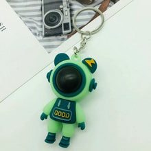Load image into Gallery viewer, Cute Pvc Colorful Bear Keychain Handmade Diy Tassels Gloomy Bear Car

