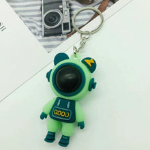 Load image into Gallery viewer, Cute Pvc Colorful Bear Keychain Handmade Diy Tassels Gloomy Bear Car
