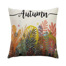 Load image into Gallery viewer, DIDIHOU Happy Fall Thanksgiving Day Cushion Cover
