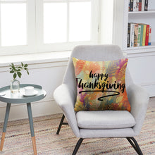 Load image into Gallery viewer, DIDIHOU Happy Fall Thanksgiving Day Cushion Cover
