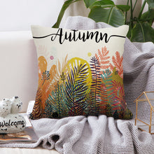 Load image into Gallery viewer, DIDIHOU Happy Fall Thanksgiving Day Cushion Cover
