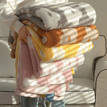 Load image into Gallery viewer, Dunxdeco Cozy Comfort Blanket Knitted Bedspread Soft Cobertor Sweet

