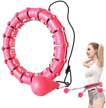 Load image into Gallery viewer, 18-24Knots Adjustable Exercise Hoop Smart Exercise Hoop Weight Loss
