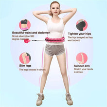 Load image into Gallery viewer, 18-24Knots Adjustable Exercise Hoop Smart Exercise Hoop Weight Loss
