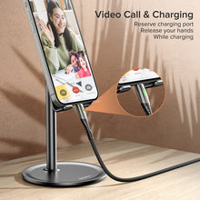 Load image into Gallery viewer, Desktop Phone Holder Stand for Mobile Smartphone Support Tablet Desk
