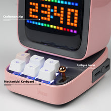 Load image into Gallery viewer, Divoom Ditoo-plus Retro Pixel Art Bluetooth Portable Speaker Alarm
